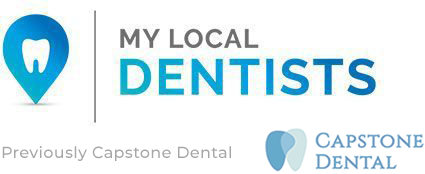 my local dentists logo formerly known as capstone dental