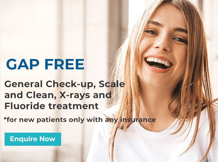 gap free promo banner dentist leichhardt 1
